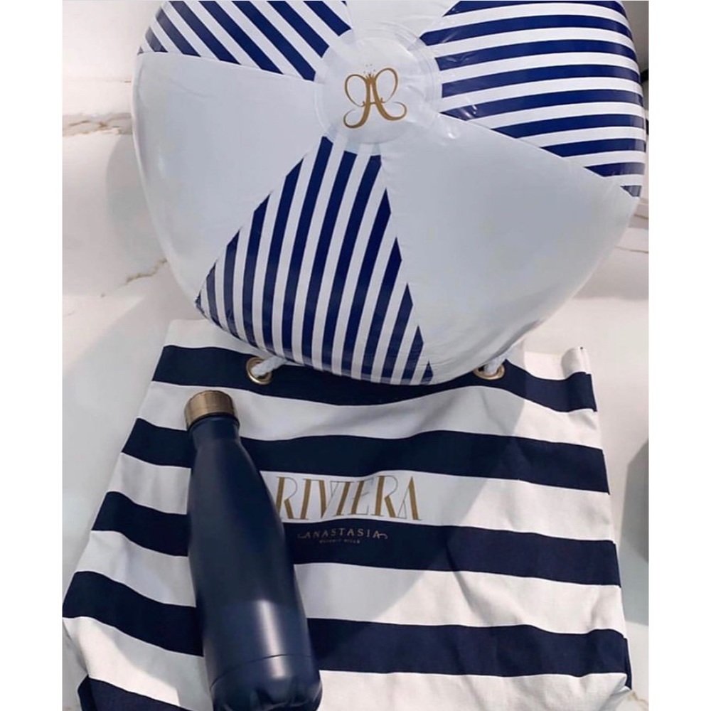 ABH anastasia riviera PR bag, waterbottle, ball ✨